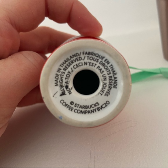 Starbucks Festive Mini Cup Ornament Collection - Set of 5 - Picture 7 of 7